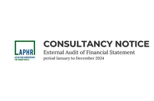 Consultancy Notice: External Audit of Financial Statement (January-December 2024)