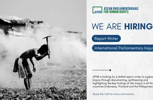 Consultancy Notice: APHR is looking for a report writer!