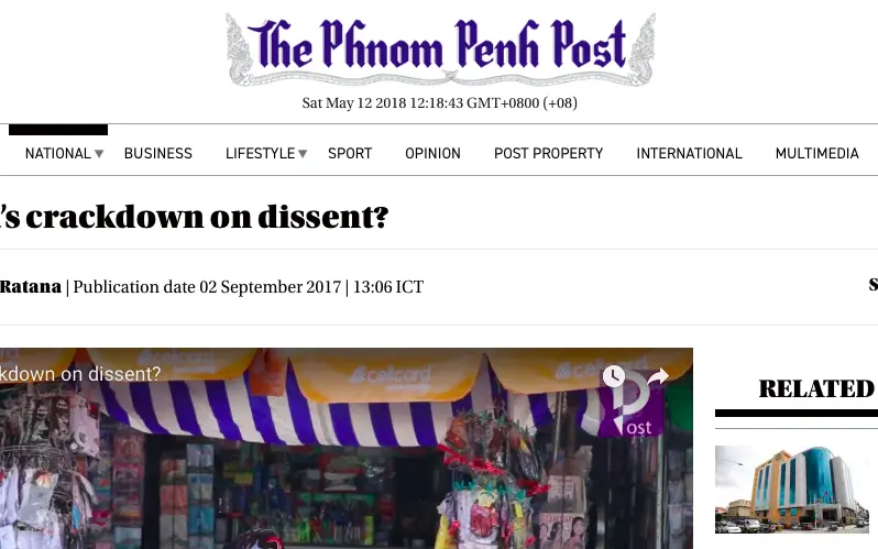 ASEAN MPs lament “end of press freedom” in Cambodia