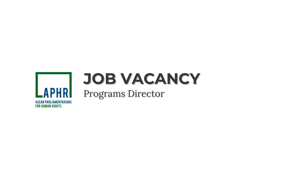 Job Vacancy: Programs Director