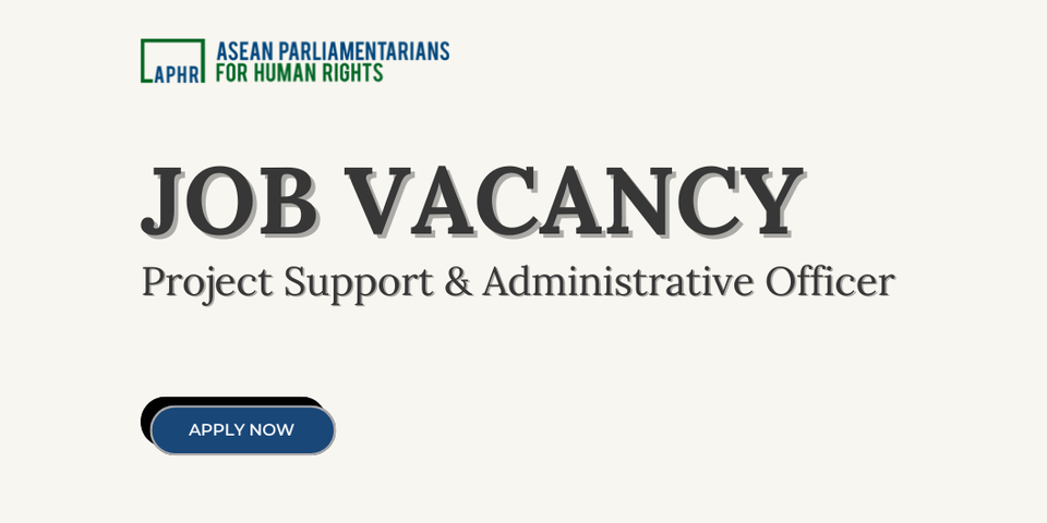 Job Vacancy: Project Support & Administrative Officer