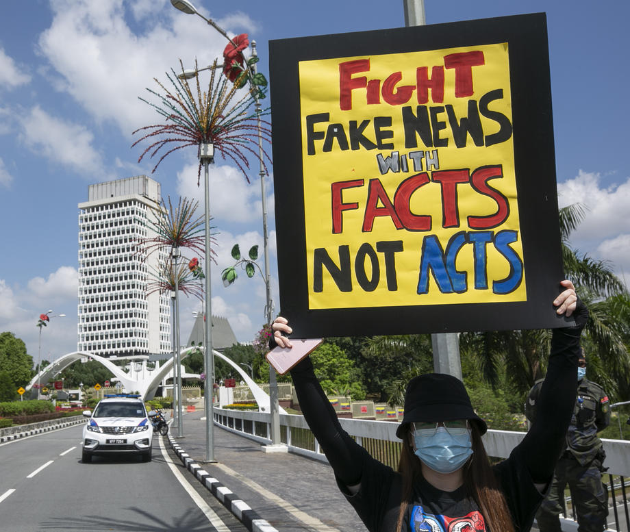 Malaysia passes 'fake news' legislation